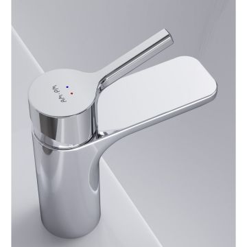 Смеситель Am.Pm (Ам.Пм) для раковины с донным клапаном X-Joy S F85B82100 хром