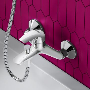 Смеситель Dorff (Дорфф) для ванны и душа Stark D1101000 хром