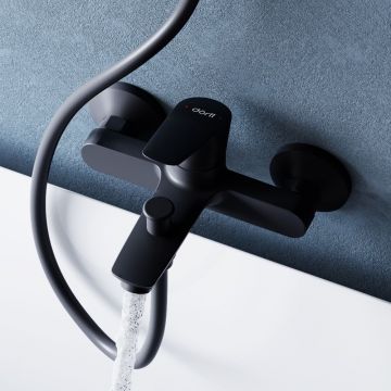 Смеситель Dorff (Дорфф) для ванны и душа Prime D4011022 черный