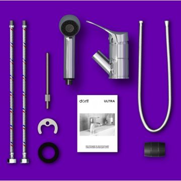 Смеситель Dorff (Дорфф) для кухни с вытяжным изливом Ultra D5000000 хром