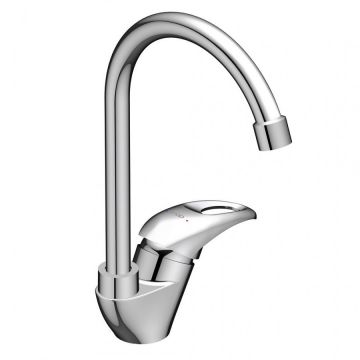 Смеситель Dorff (Дорфф) для кухни, полимер Comfort D8000000 хром