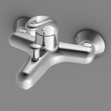 Смеситель Dorff (Дорфф) для ванны и душа, полимер Comfort D8010000 хром