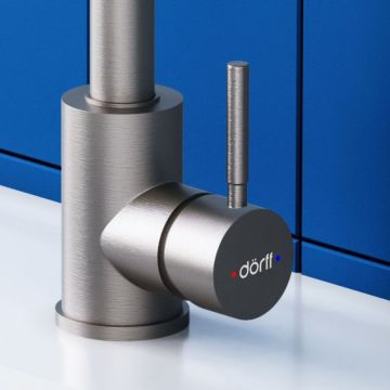 Смеситель для кухни Dorff (Дорфф) Logic, нержавеющая сталь, D3000000