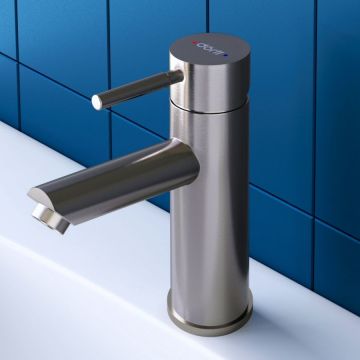 Смеситель для умывальника Dorff (Дорфф) Logic, нержавеющая сталь, D3002100SS