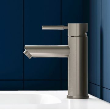 Смеситель для умывальника Dorff (Дорфф) Logic, нержавеющая сталь, D3002100SS