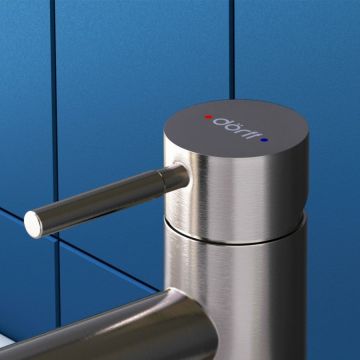 Смеситель для умывальника Dorff (Дорфф) Logic, нержавеющая сталь, D3002100SS