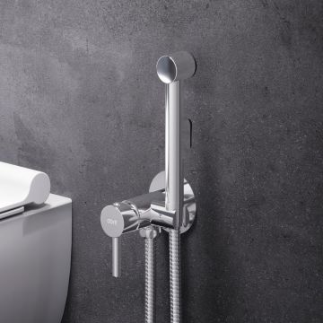 Смеситель встроенный Dorff (Дорфф) Logic, гигиенический душ, хром, D3075000