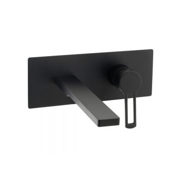 Смеситель для раковины Paffoni (Паффони) Ringo RIN105NO скрытого монтажа, черный матовый