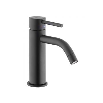 Смеситель для раковины Paffoni (Паффони) Light LIG071NO, черный матовый