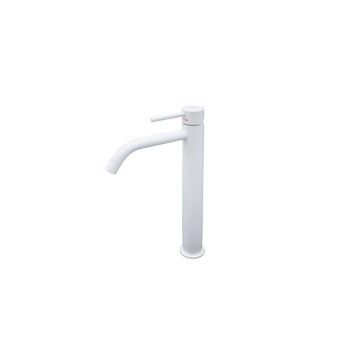 Смеситель для раковины Paffoni (Паффони) Light LIG081BO, белый матовый