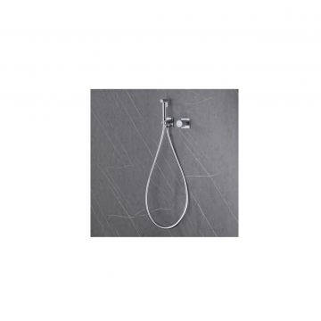 Смеситель Abber (Аббер) Rund AF8725 с гигиеническим душем, хром