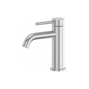 Смеситель Abber (Аббер) Wasser Kreis 316 AF8110BST для раковины, сталь брашированная