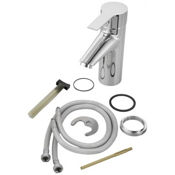 Смеситель для раковины Мегафлекс Ege MG-PL02 хром, Megaflex