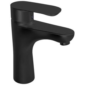 Смеситель для раковины Мегафлекс Truva MG-Z02-B черный, Megaflex