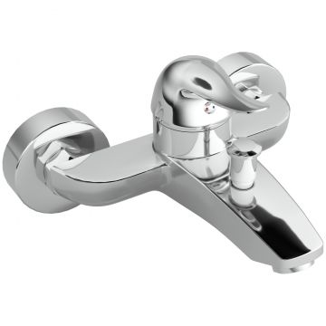 Смеситель для ванны с душем Мегафлекс Mercan MG-SER103-i хром, Megaflex