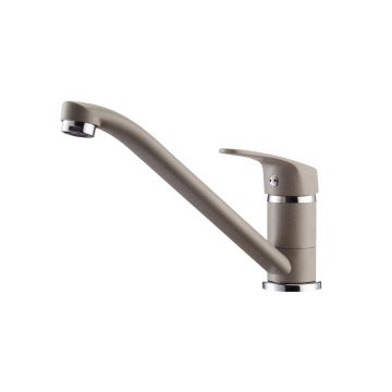 Смеситель для кухни Aquaton (Акватон) Аркос 1AX001FCXX250 серый шелк