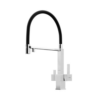 Смеситель для кухни Sancos Moro с гибким изливом под фильтр, хром, (SC4006CH)