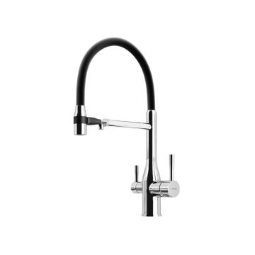 Смеситель для кухни Sancos Garda с гибким изливом под фильтр, хром, (SC4009CH)