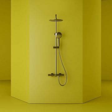 Душевая стойка Sancos (Санкос) Game для душа/ванны с термостатическим смесителем, хром, (SC3001CH)