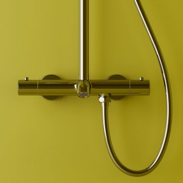 Душевая стойка Sancos (Санкос) Game для душа/ванны с термостатическим смесителем, хром, (SC3001CH)