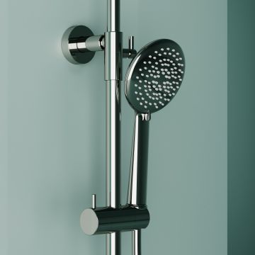 Душевая стойка Sancos (Санкос) Game для душа с термостатическим смесителем, хром, (SC3002CH)