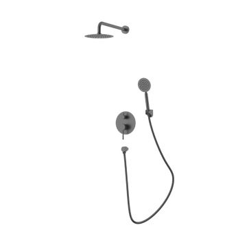 Душевая система скрытого монтажа Voda Vessel (VSLGM Set_3in1) графит