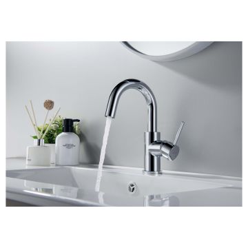 Смеситель Aquatek Европа для раковины, без донного клапана хром AQ1307CR
