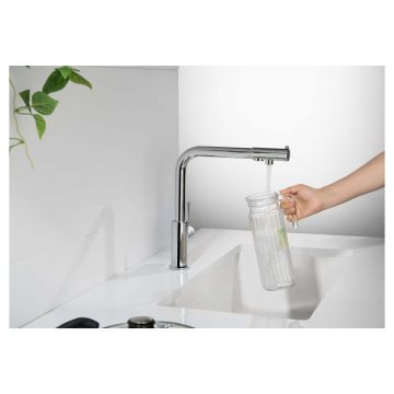 Смеситель Aquatek (Акватек) Европа для кухни с подключением к фильтру питьевой воды хром AQ1386CR