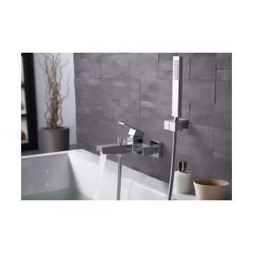 Смеситель Aquatek (Акватек) для ванны с душевым набором хром AQ1649CR