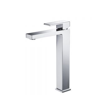 Смеситель Aquatek (Акватек) Либра для раковины высокий 257, без донного клапана хром AQ1604CR