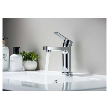 Смеситель Aquatek (Акватек) Лугано для раковины 106 без донного клапана хром AQ1710CR