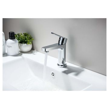 Смеситель Aquatek (Акватек) Лугано для раковины 106 без донного клапана хром AQ1710CR