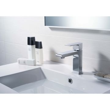 Смеситель Aquatek (Акватек) Лира для раковины 103, без донного клапана хром AQ1410CR