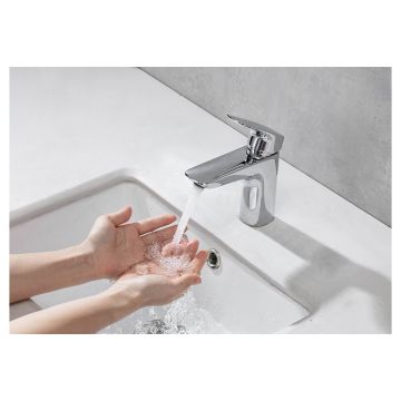 Смеситель Aquatek Вега для раковины 97 без донного клапана хром AQ1010CR