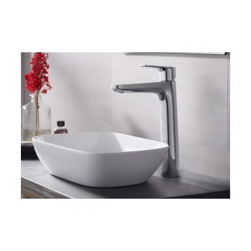 Смеситель Aquatek (Акватек) Бетта (Betta) для раковины высокий 230, без донного клапана хром AQ1104CR