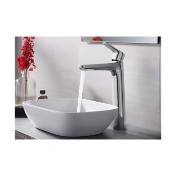 Смеситель Aquatek (Акватек) Бетта (Betta) для раковины высокий 230, без донного клапана хром AQ1104CR