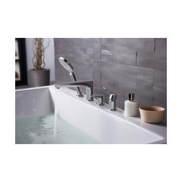 Смеситель Aquatek (Акватек) Бетта (Betta) на борт ванны на 4 отв. Хром AQ1148CR