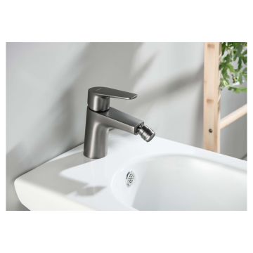 Смеситель Aquatek (Акватек) Бетта (Betta) для биде, шлифованный черный хромAQ1118BGM