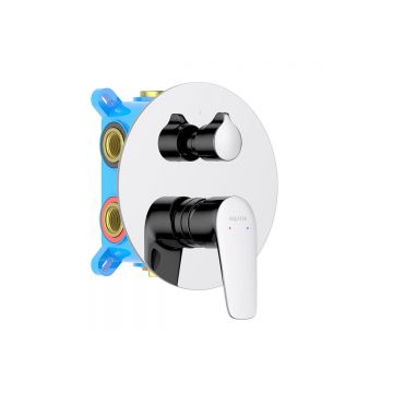 Смеситель Aquatek (Акватек) Бетта (Betta) для ванны, 3 режима (внешняя и скрытая часть) хром AQ1147CR