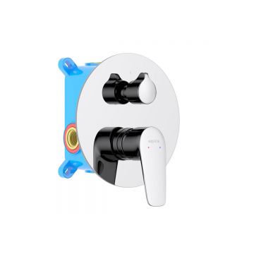 Смеситель Aquatek (Акватек) Бетта (Betta) для ванны 2 режима (внешняя и скрытая часть) хром AQ1146CR