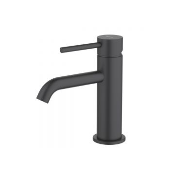 Смеситель Aquatek (Акватек) Европа для раковины 89, без донного клапана, матовый черный AQ1310MB