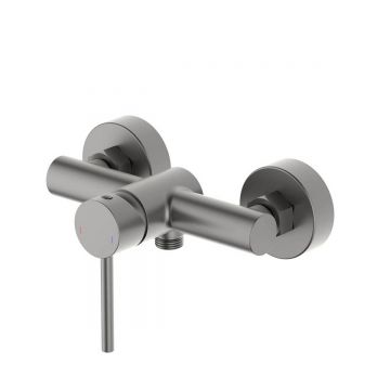 Смеситель Aquatek (Акватек) Европа для душа, шлифованный черный хромAQ1360BGM