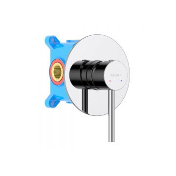 Смеситель Aquatek (Акватек) Европа для душа (внешняя и скрытая часть) хром AQ1366CR