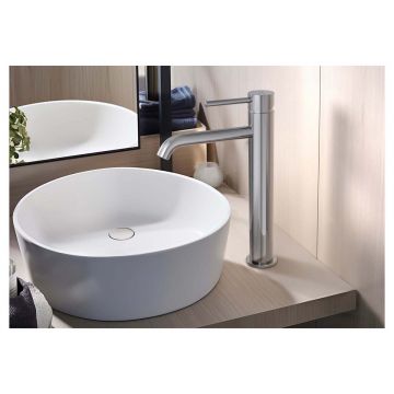 Смеситель Aquatek (Акватек) Европа для раковины высокий 215, без донного клапана хром AQ1304CR