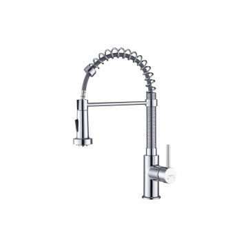 Смеситель Aquatek (Акватек) Европа для кухни 2 jet (профессиональный) хром AQ1387CR