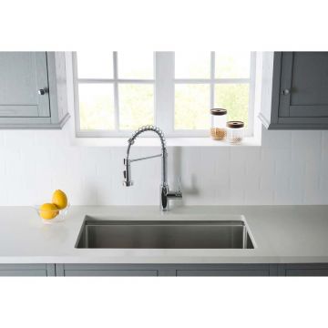 Смеситель Aquatek (Акватек) Европа для кухни 2 jet (профессиональный) хром AQ1387CR