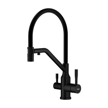 Смеситель для кухни с подключением фильтра Raglo (Рагло) R81.62.06, черный
