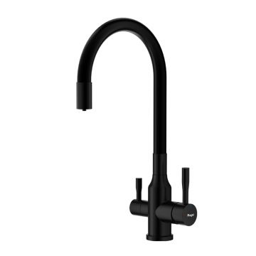 Смеситель для кухни с подключением фильтра Raglo (Рагло) R81.64.06, черный