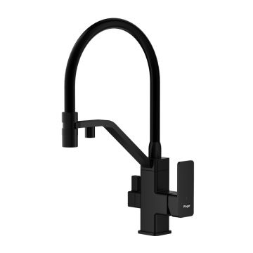 Смеситель для кухни с подключением фильтра Raglo (Рагло) R85.62.06, черный