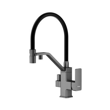 Смеситель для кухни с подключением фильтра Raglo (Рагло) R85.62.09, графит